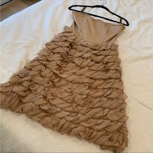 NWT Malandrino 100% silk Passerelle strapless dress